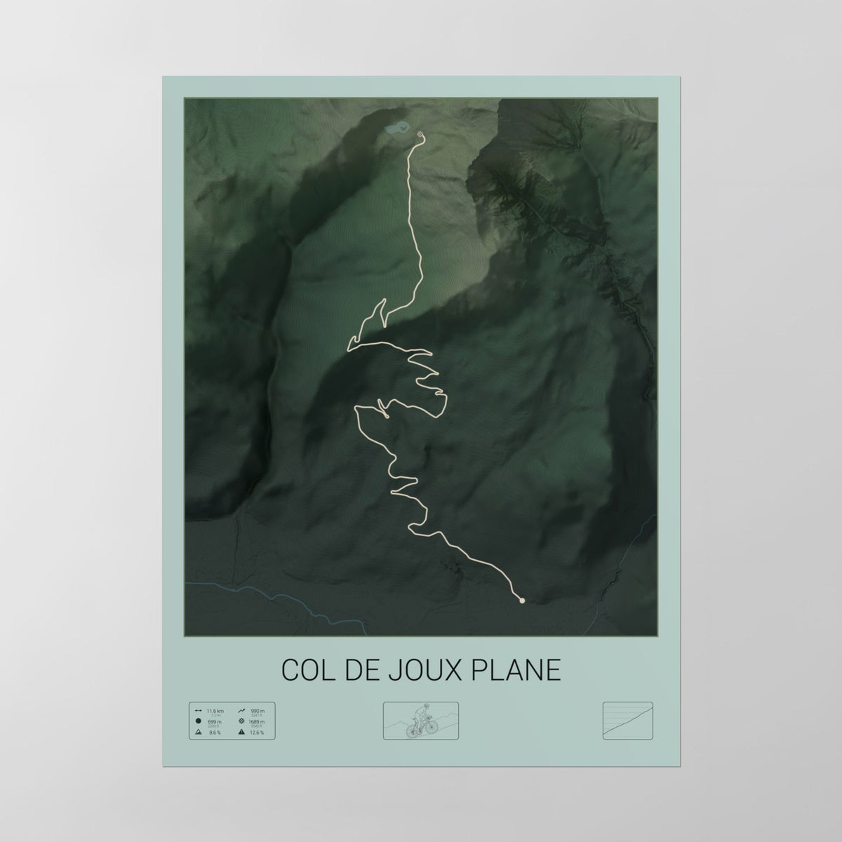Col de Joux Plane poster