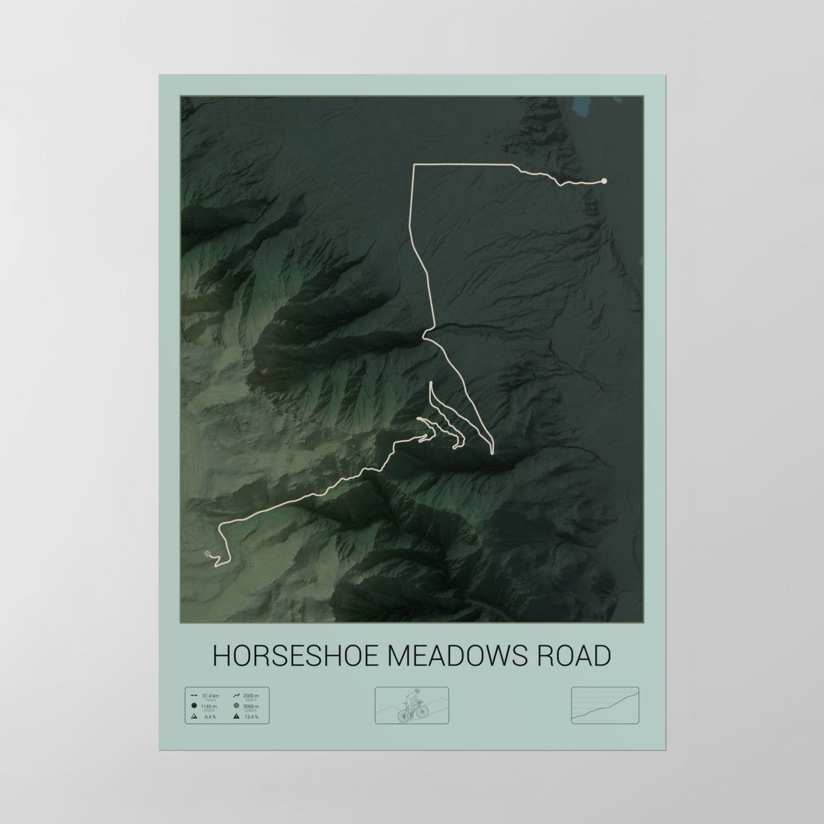 Horseshoe Meadows Road poster