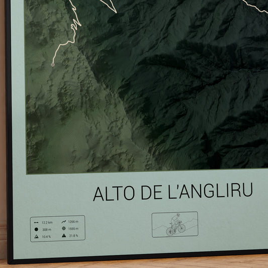 Alto de l'Angliru poster