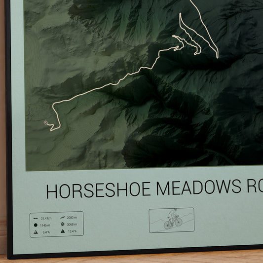 Horseshoe Meadows Road poster