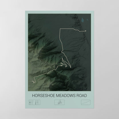 Horseshoe Meadows Road poster