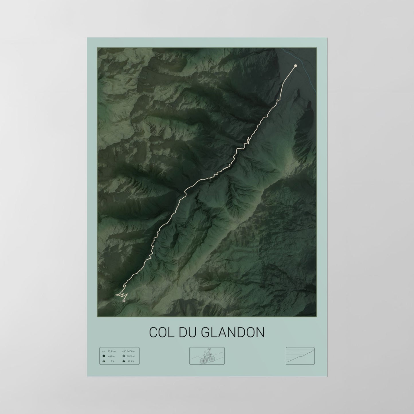 Col du Glandon poster
