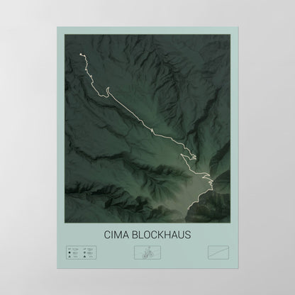 Cima Blockhaus poster