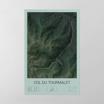 Col du Tourmalet poster