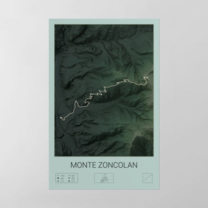 Monte Zoncolan poster