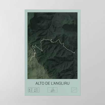 Alto de l'Angliru poster