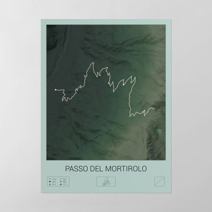 Passo del Mortirolo poster