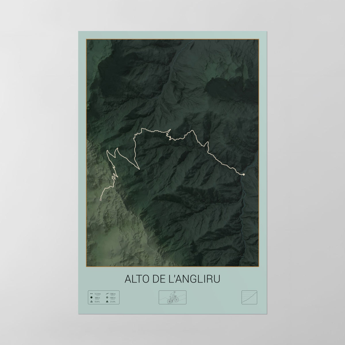 Alto de l'Angliru poster