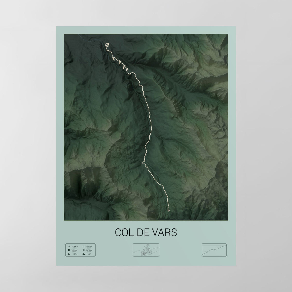 Col de Vars poster
