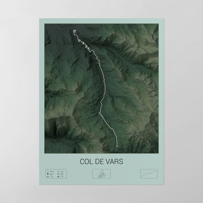 Col de Vars poster