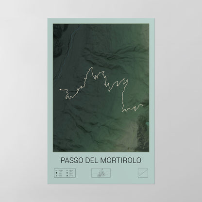 Passo del Mortirolo poster