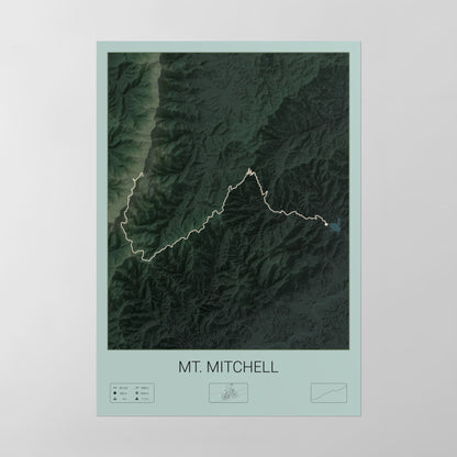 Mt. Mitchell poster