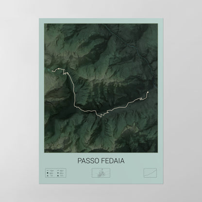 Passo Fedaia poster