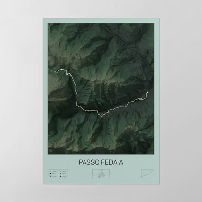 Passo Fedaia poster