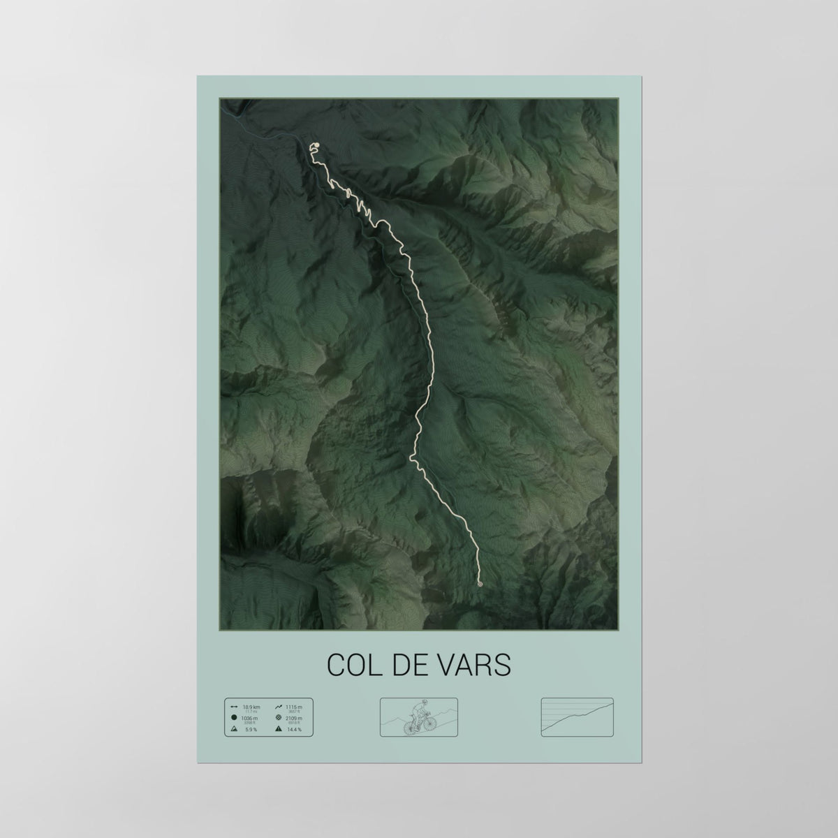 Col de Vars poster