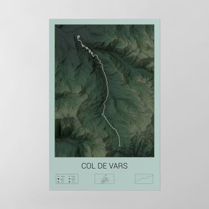 Col de Vars poster