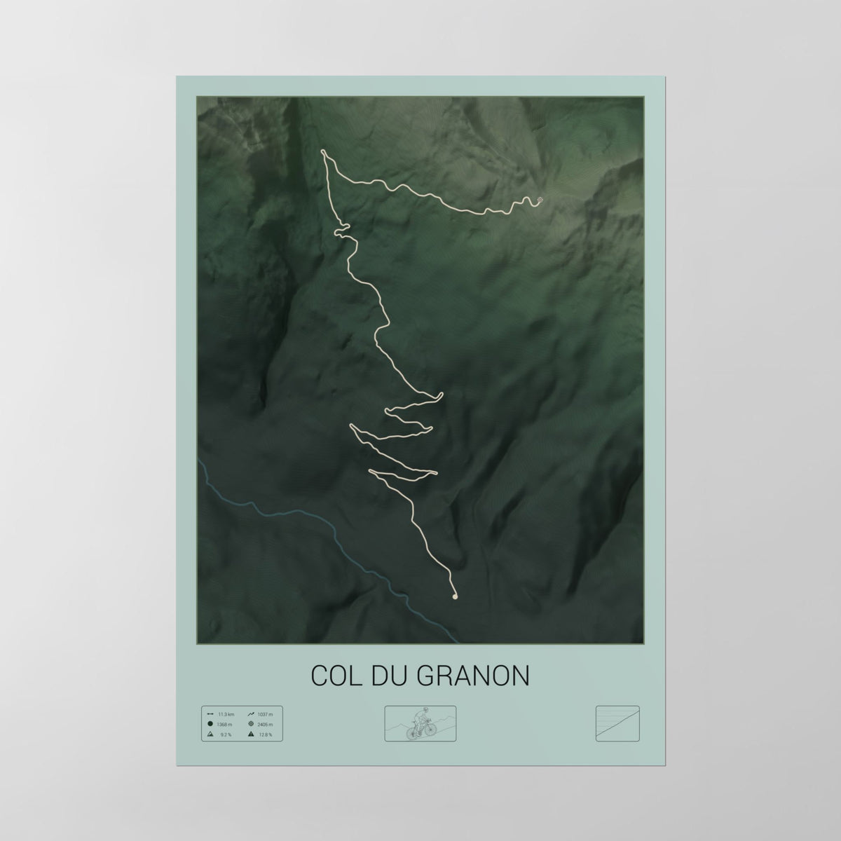 Col du Granon poster