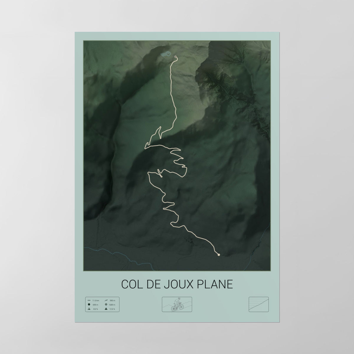 Col de Joux Plane poster