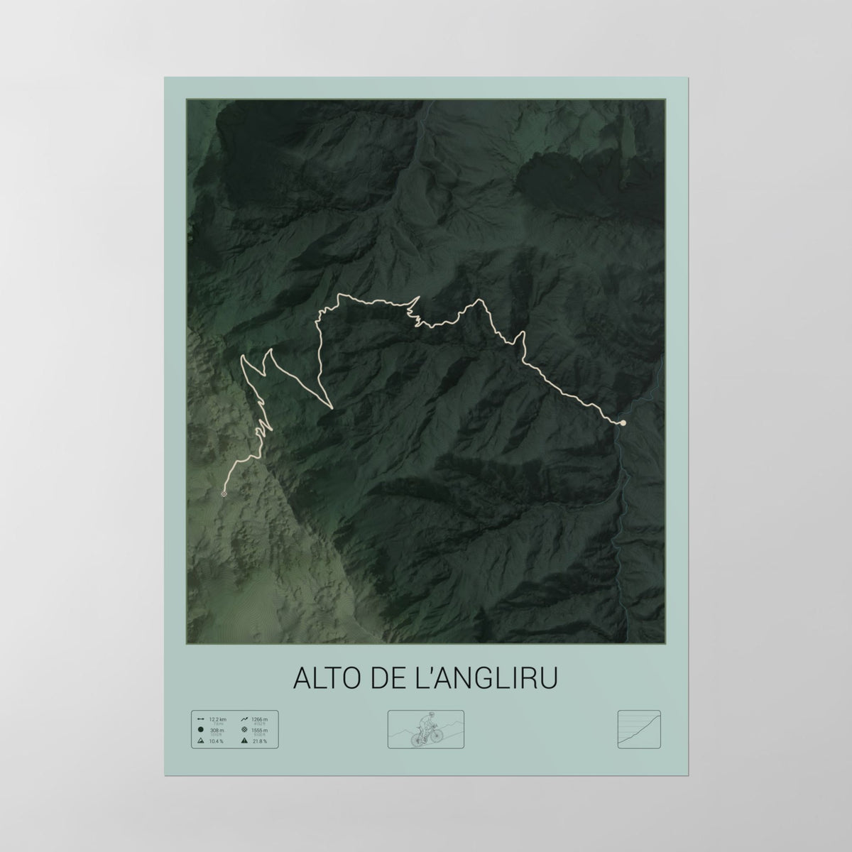 Alto de l'Angliru poster