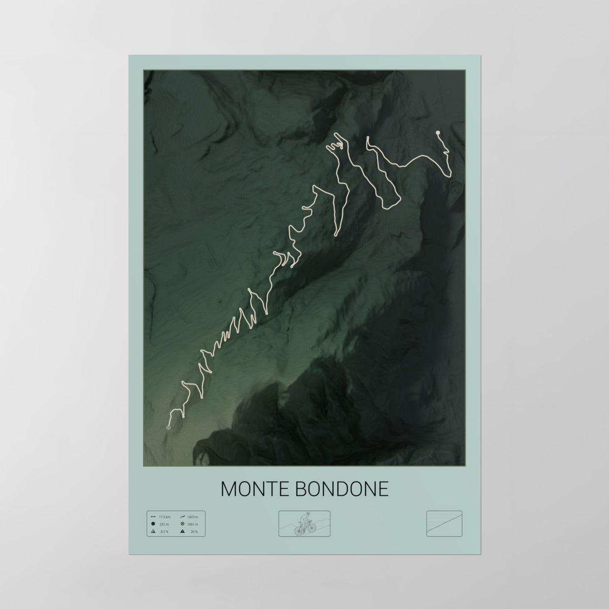 Monte Bondone poster