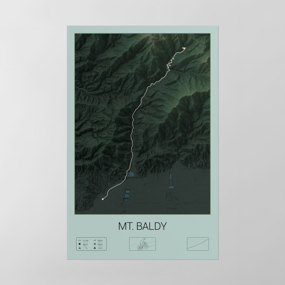 Mt. Baldy poster