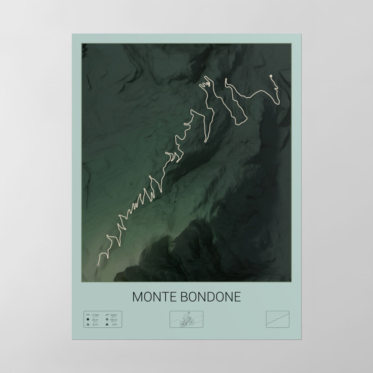 Monte Bondone poster