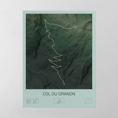 Col du Granon poster