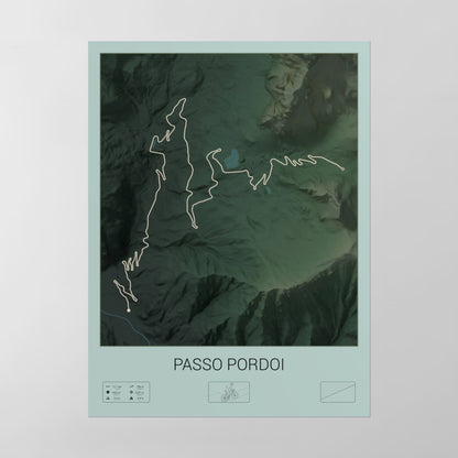 Passo Pordoi poster