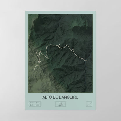 Alto de l'Angliru poster
