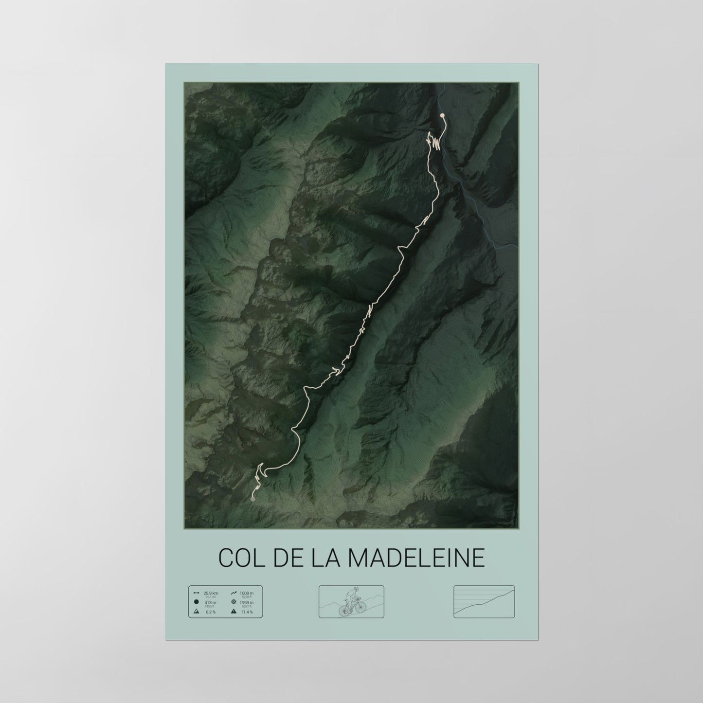 Col de la Madeleine poster