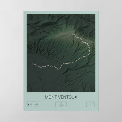 Mont Ventoux poster