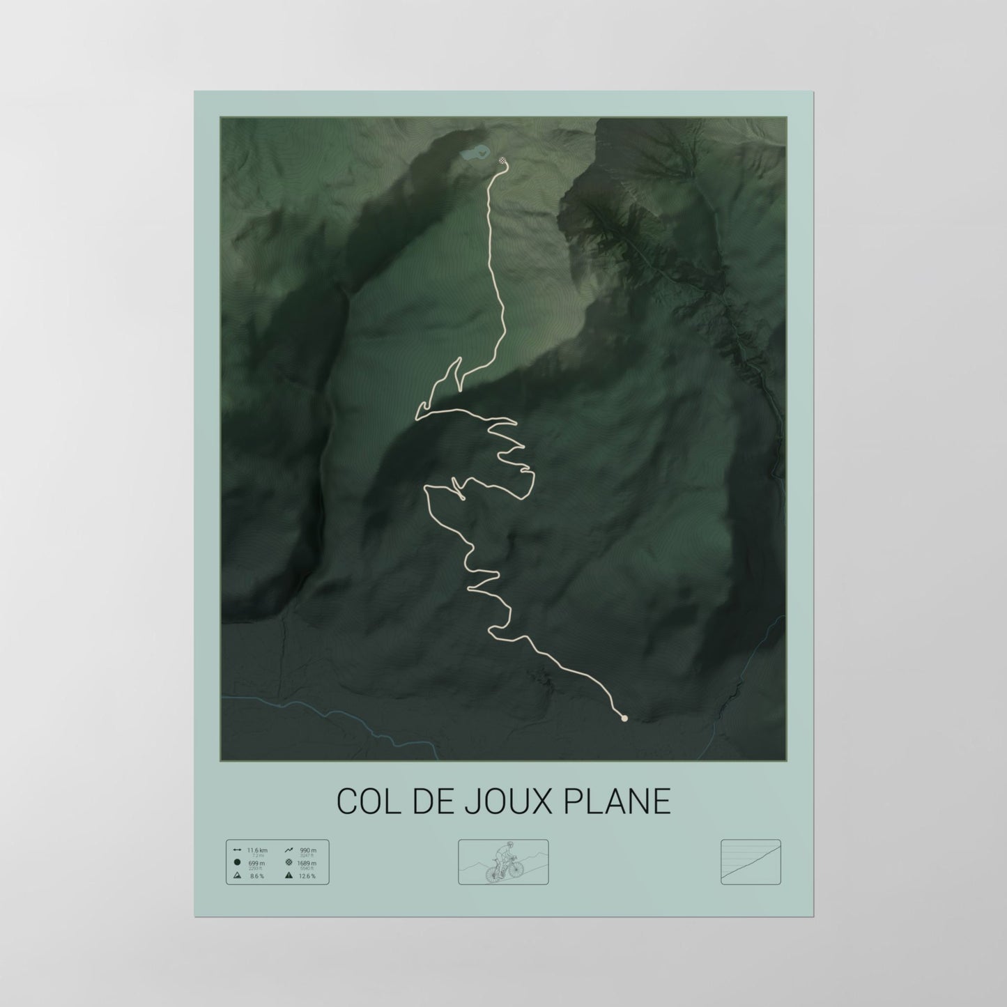 Col de Joux Plane poster