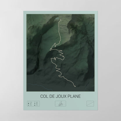 Col de Joux Plane poster