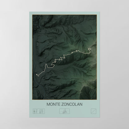 Monte Zoncolan poster