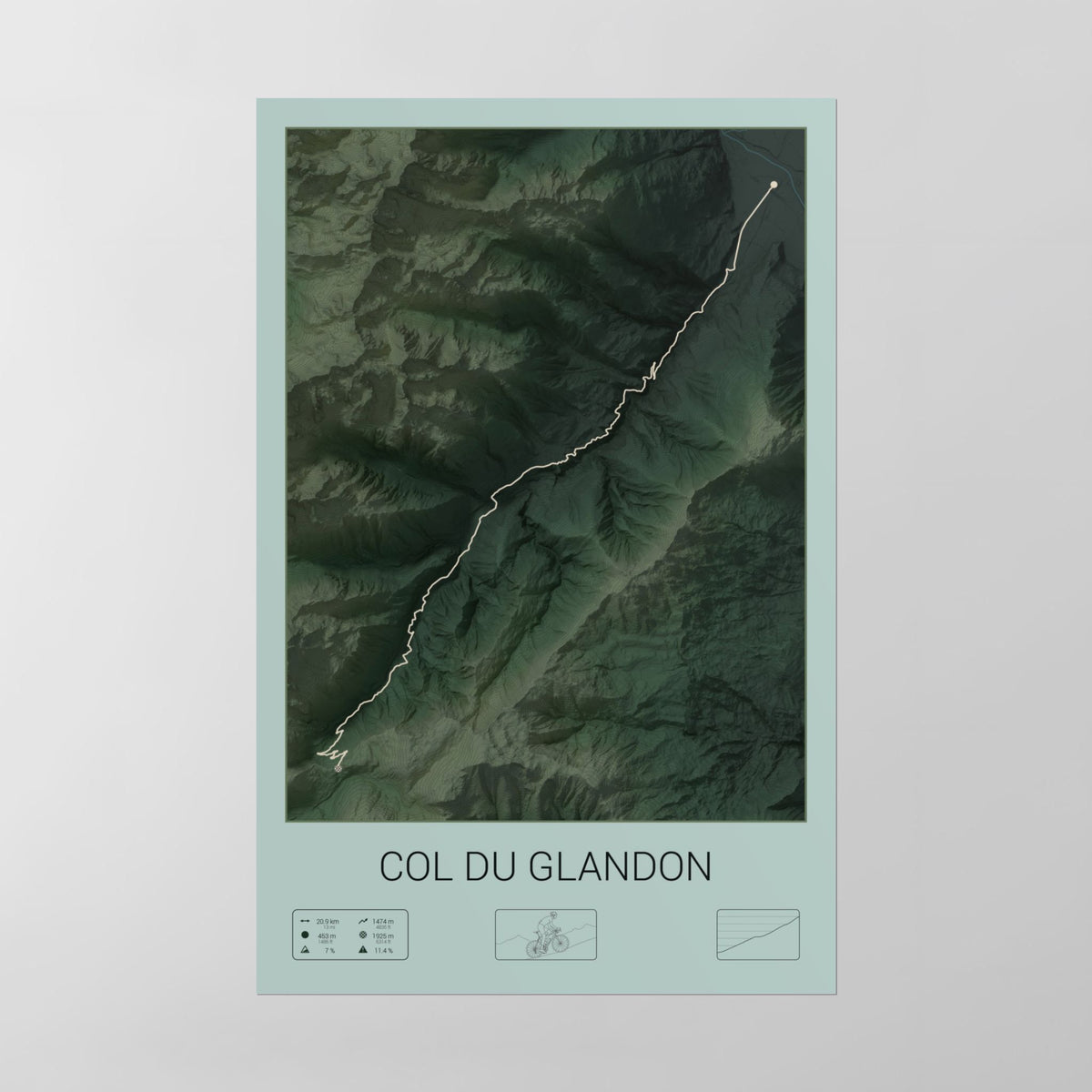 Col du Glandon poster