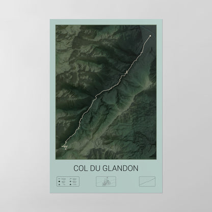 Col du Glandon poster