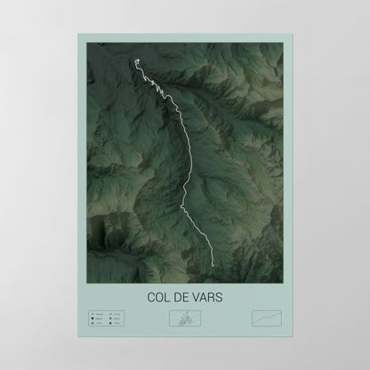 Col de Vars poster
