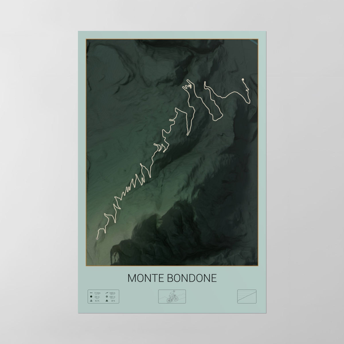 Monte Bondone poster
