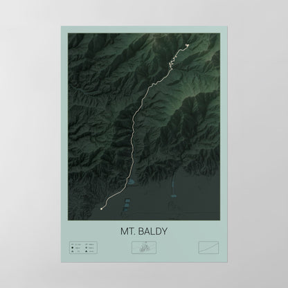 Mt. Baldy poster