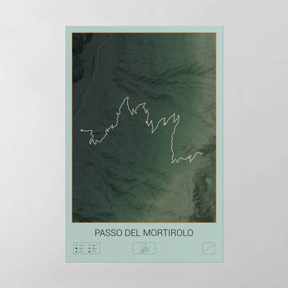 Passo del Mortirolo poster