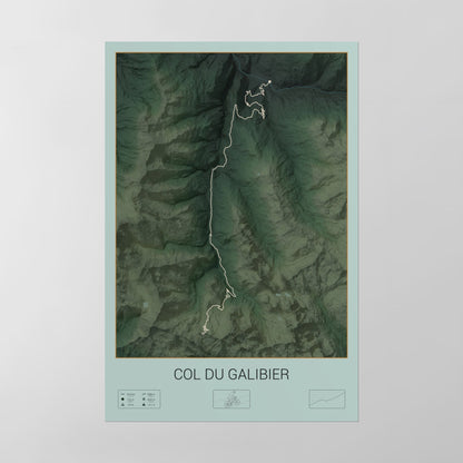 Col du Galibier poster