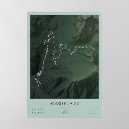 Passo Pordoi poster