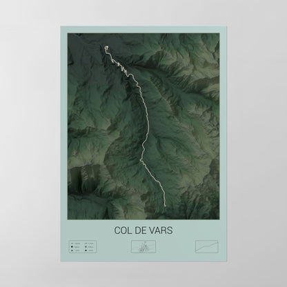 Col de Vars poster