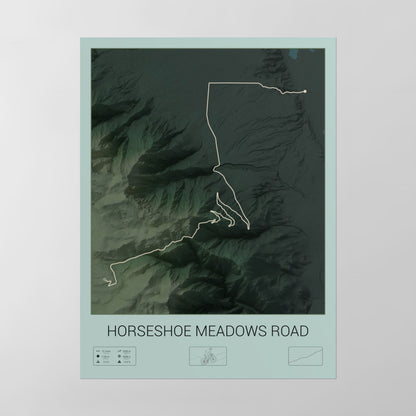 Horseshoe Meadows Road poster