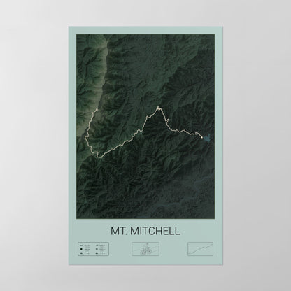 Mt. Mitchell poster