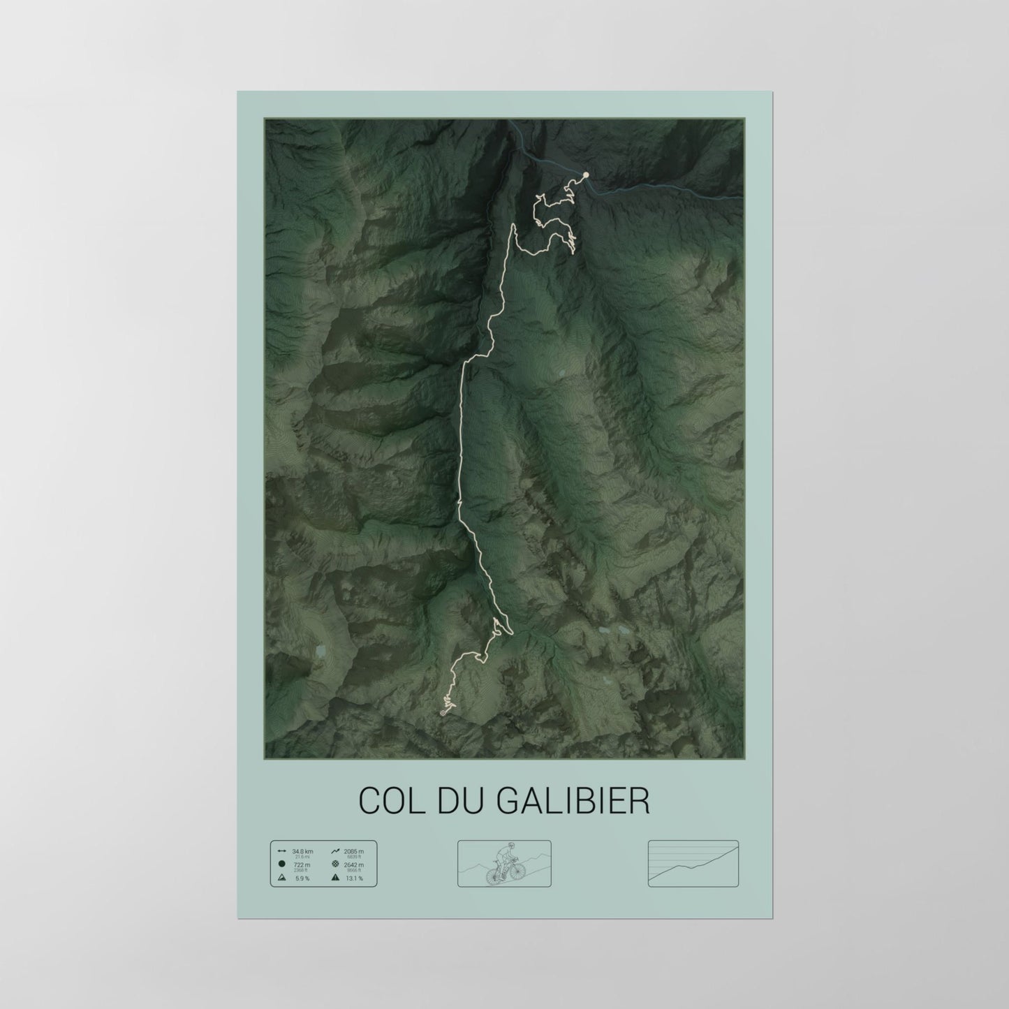 Col du Galibier poster