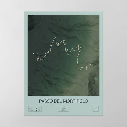 Passo del Mortirolo poster