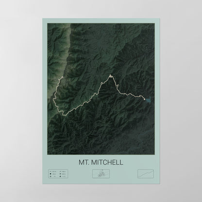 Mt. Mitchell poster