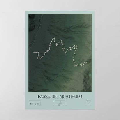 Passo del Mortirolo poster