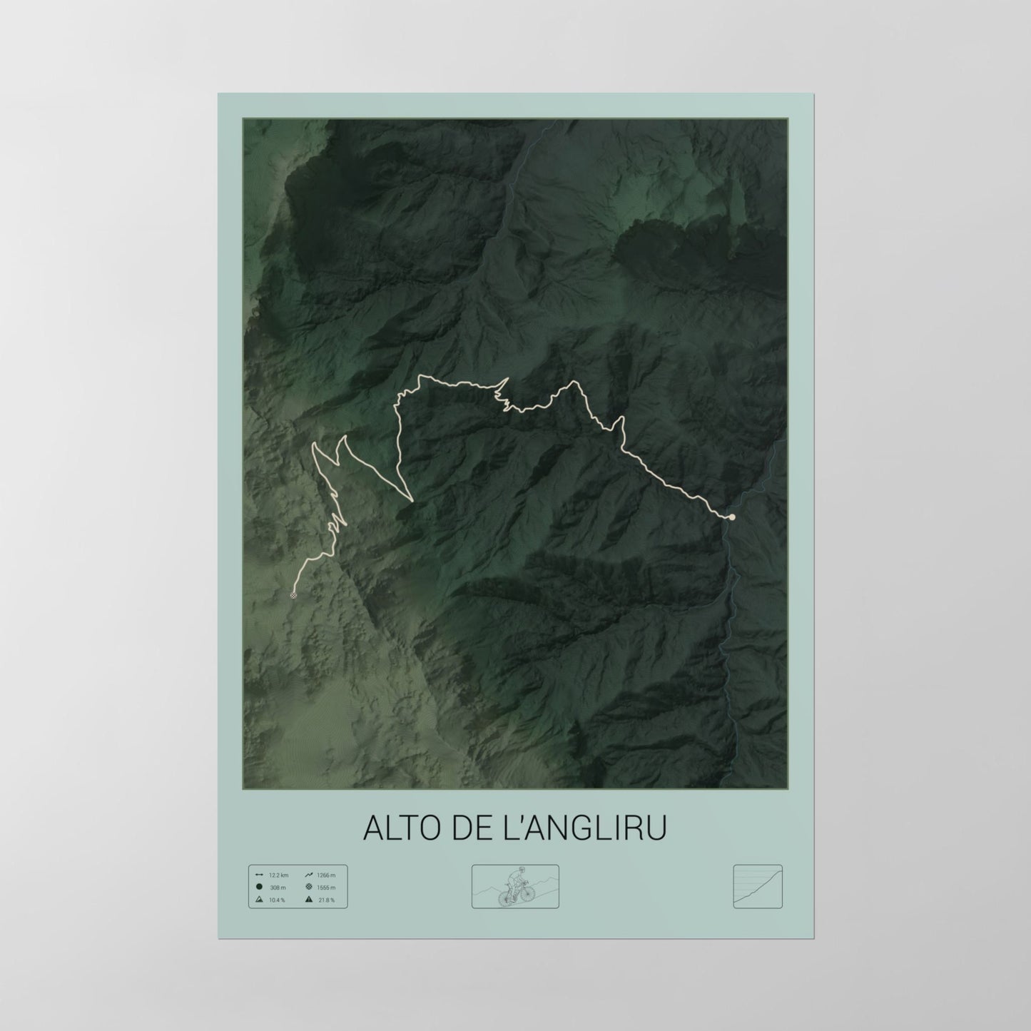 Alto de l'Angliru poster